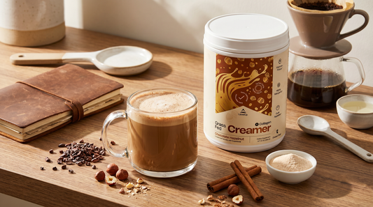 Chocolate Hazelnut Keto Coffee Creamer for Low-Carb Coffee, Collagen Support, MCT Energy, and Sugar-Free Flavor