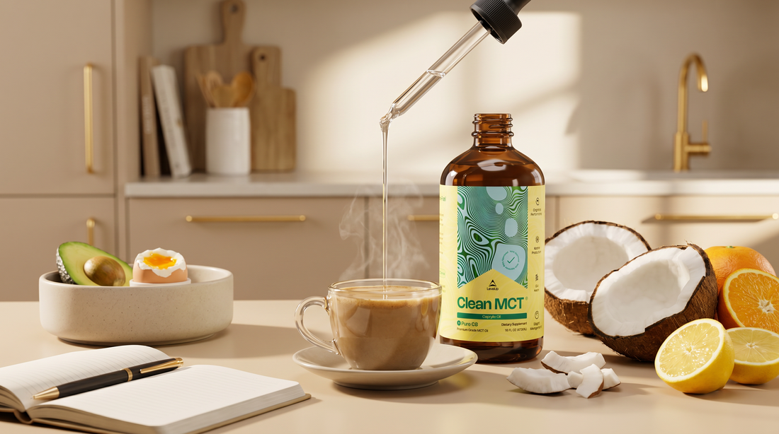 Pure C8 MCT Oil for Keto Energy, Flexible Dosing, Low-Carb Nutrition, and Daily Fat Fuel
