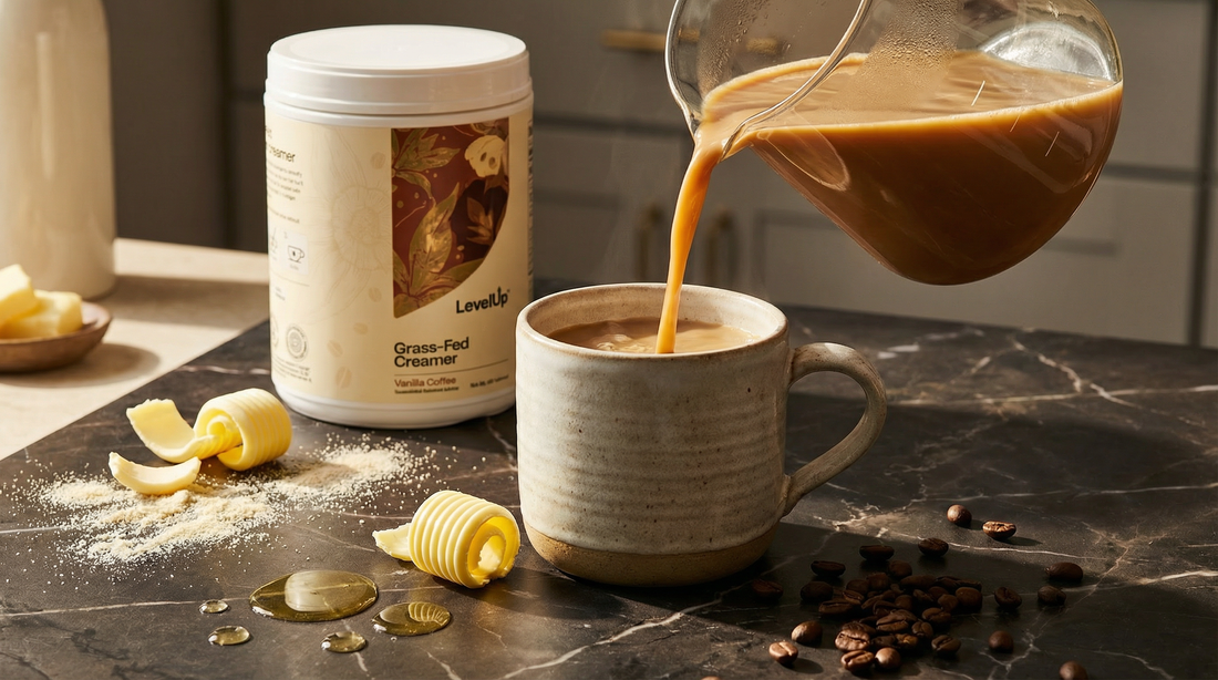 Quick Overview of LevelUp Grass-Fed Keto Coffee Creamer
