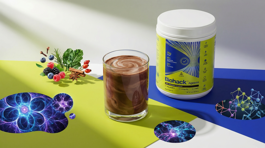 Biohack Ageless Ingredients and Benefits for Cellular Renewal, Energy Metabolism, and Healthy Aging Support