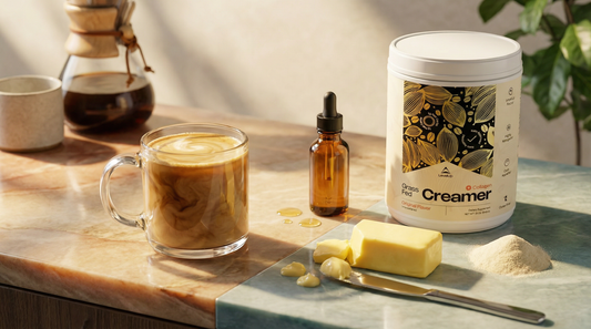 Grass-Fed Keto Creamer Benefits for Ketone Energy, Brain Fuel, and Low-Carb Morning Nutrition