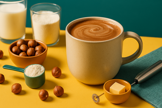 This Chocolate Hazelnut Keto Creamer Transforms Your Coffee &amp; Supports Your Goals