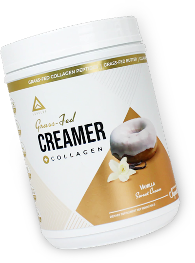 NativePath Keto Coffee Creamer Powder French Vanilla — Keto-Friendly,  Non-Dairy & Low Sugar Creamer. Made with Grass-fed Collagen Protein Powder,  MCT Oil & Monk Fruit. Soy & Gluten Free (7.1 OZ) 